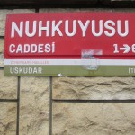 Istanbul street sign