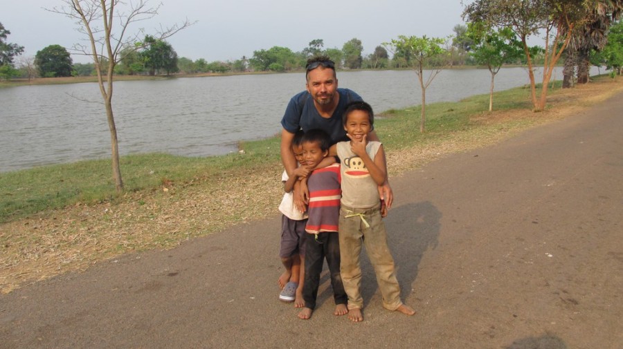 Laos bambini