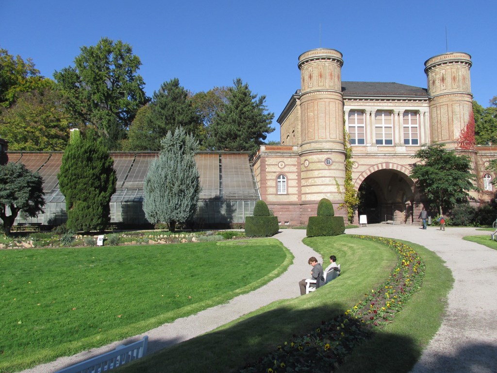 Karlsruhe Palazzo reale giardini botanici
