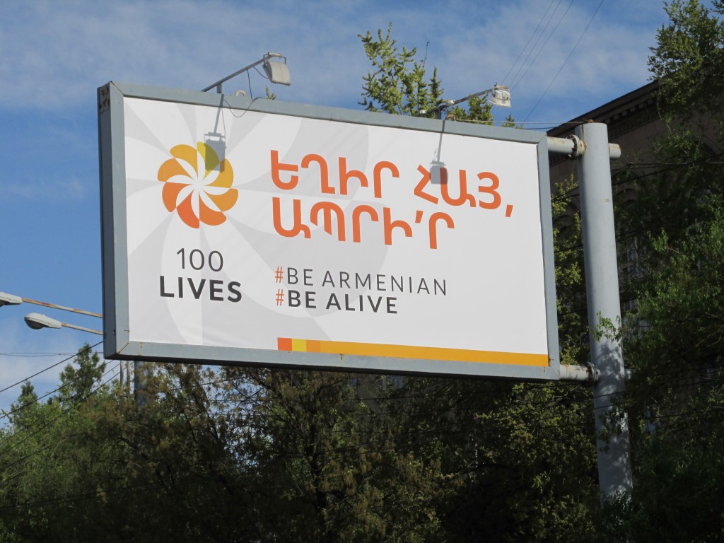 Yerevan, be Armenian, be alive