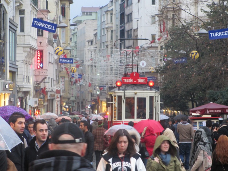 Istanbul Istiklal tram